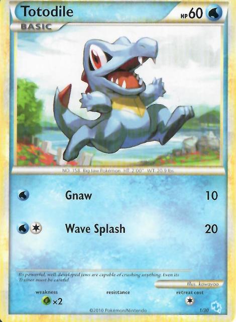 Totodile - 1/30 - [XY Trainer Kit (Gyarados)] [Non-Holo]