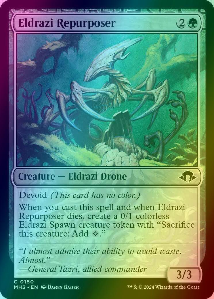 Eldrazi Repurposer [150] [Modern Horizons 3] [Foil]