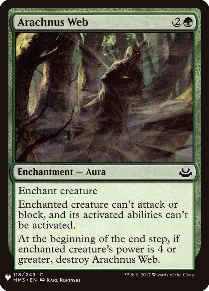 Arachnus Web [MM3-118] [The List] [Non-Foil]