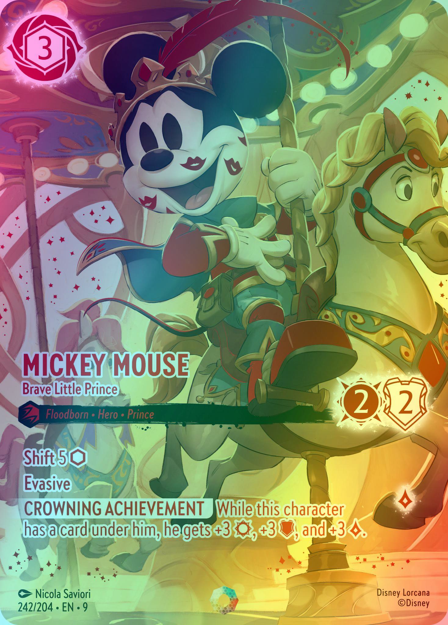 Mickey Mouse - Brave Little Prince (Iconic) - 242/204 [Fabled