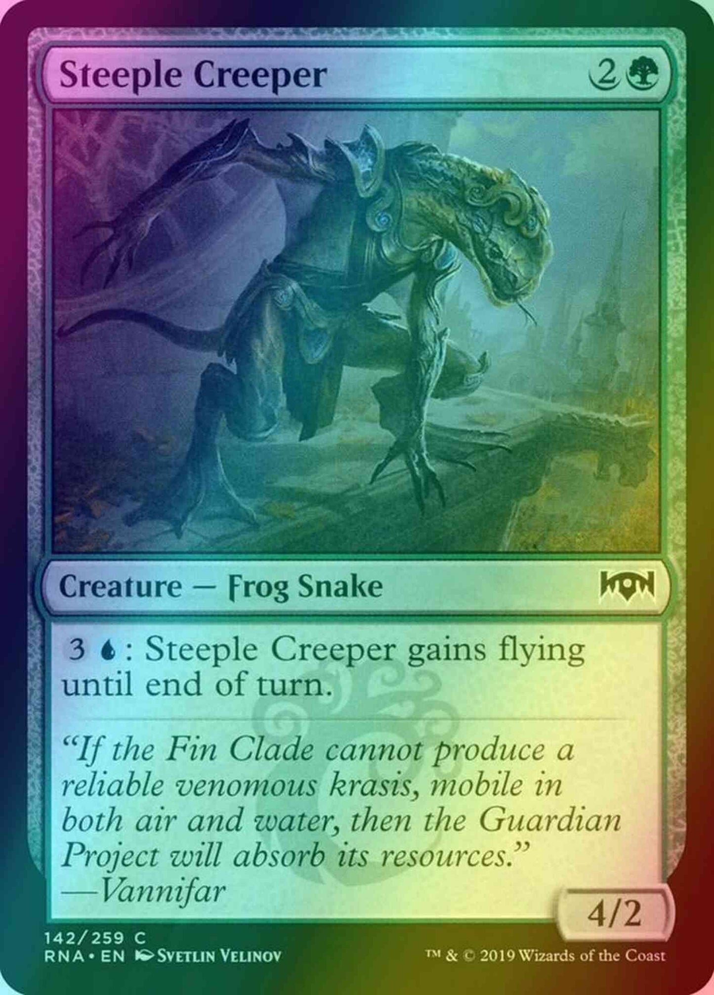 Steeple Creeper [142] [Ravnica Allegiance] [Foil]