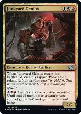 Junkyard Genius [214] [The Brothers' War] [Non-Foil]