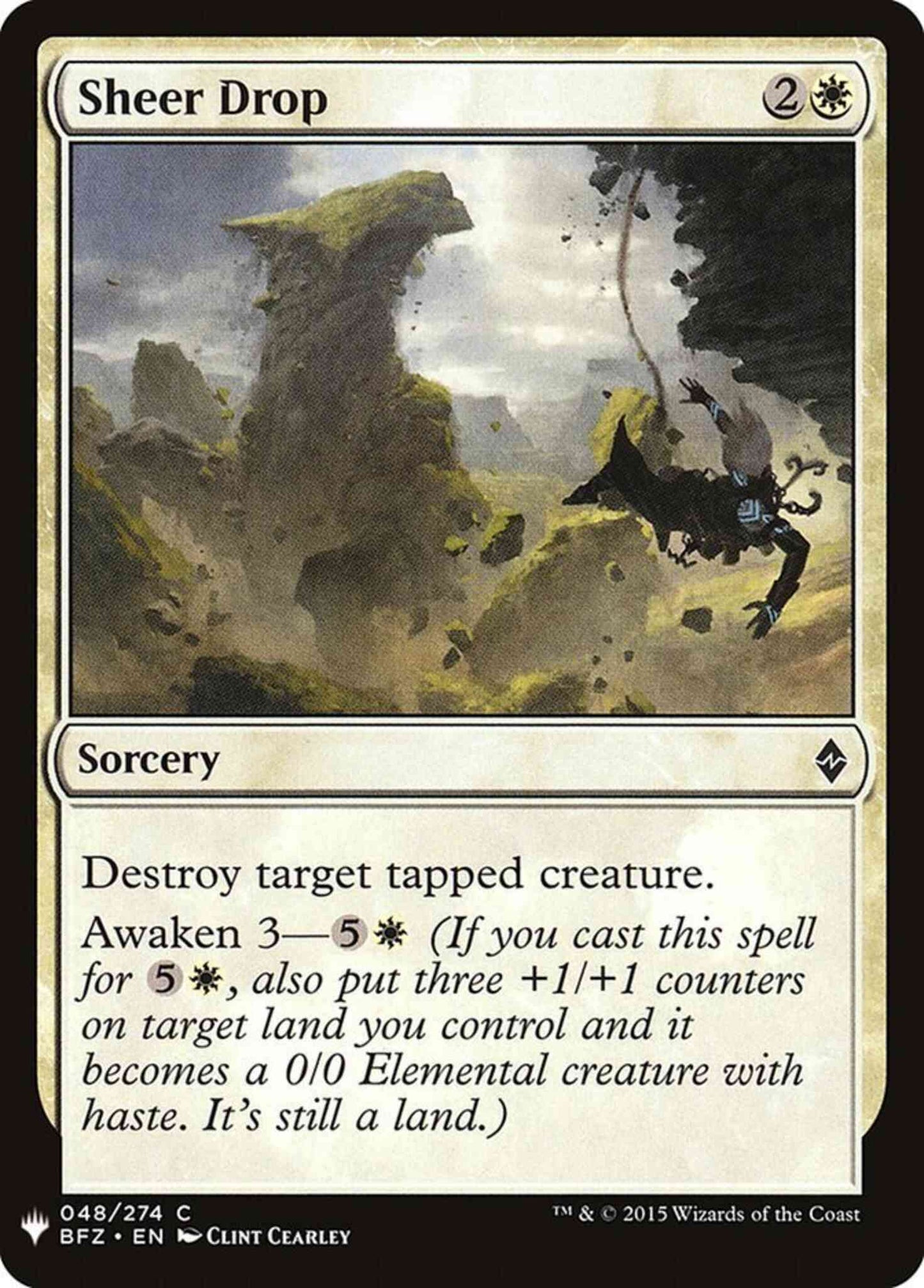 Sheer Drop [BFZ-48] [The List] [Non-Foil]