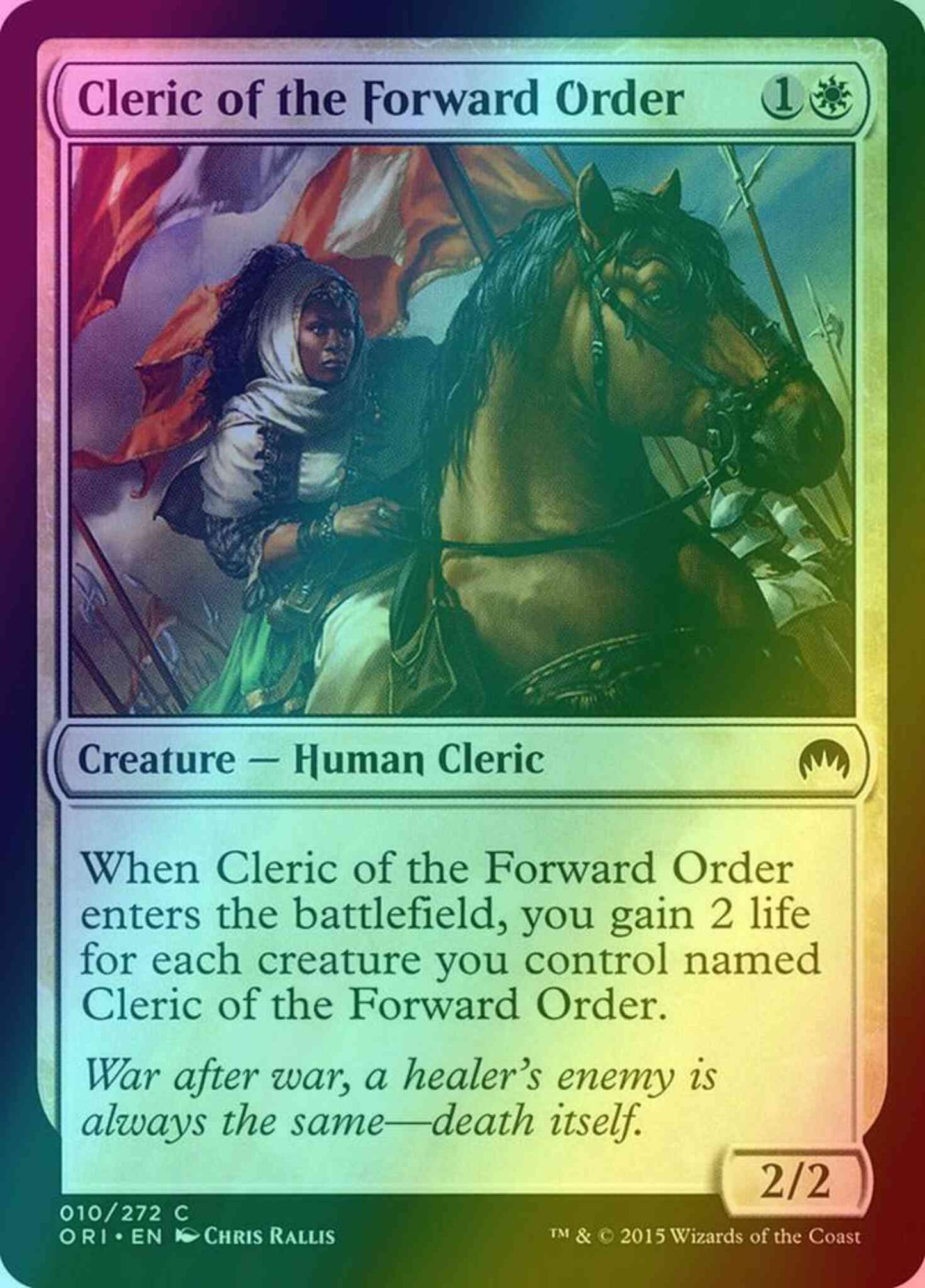 Cleric of the Forward Order [10] [Magic Origins] [Foil]