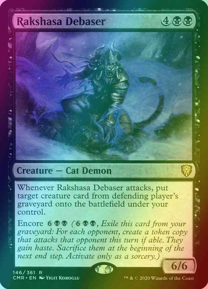 Rakshasa Debaser [146] [Commander Legends] [Foil]