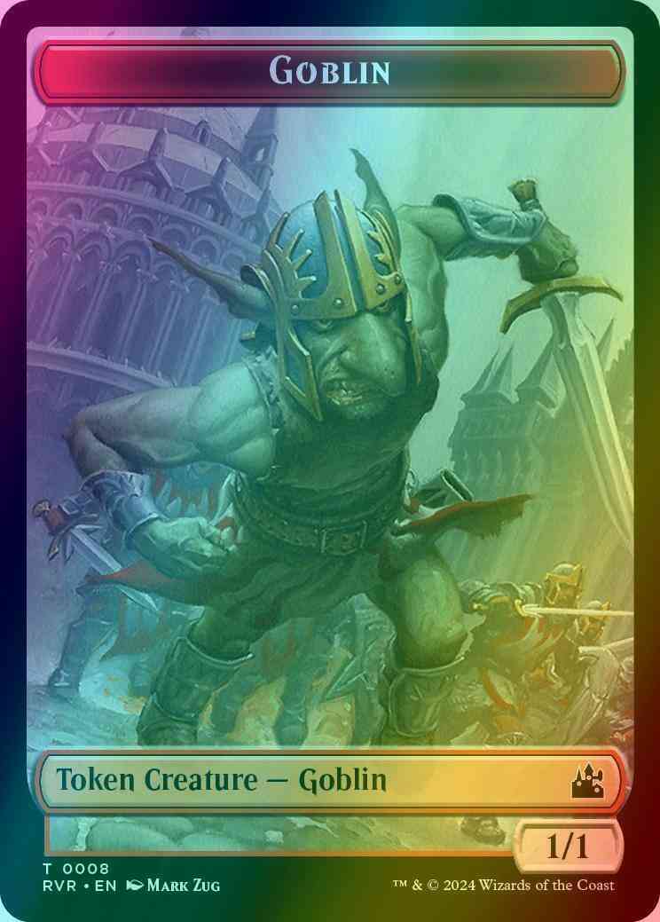 Goblin Token (08) // Soldier Token (16) [Ravnica Remastered: Tokens] [Foil]