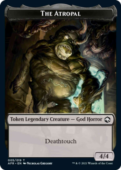 The Atropal Token (05) // Tomb of Annihilation Token (22) [Adventures in the Forgotten Realms: Tokens] [Non-Foil]