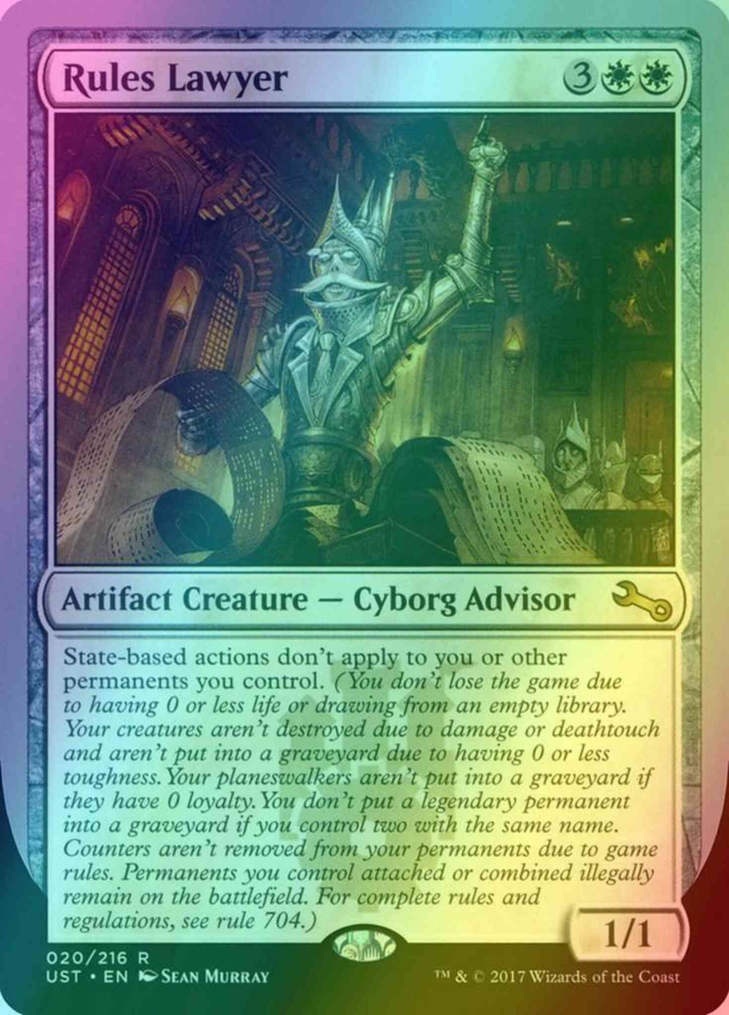 Rules Lawyer [20] [Unstable] [Foil]