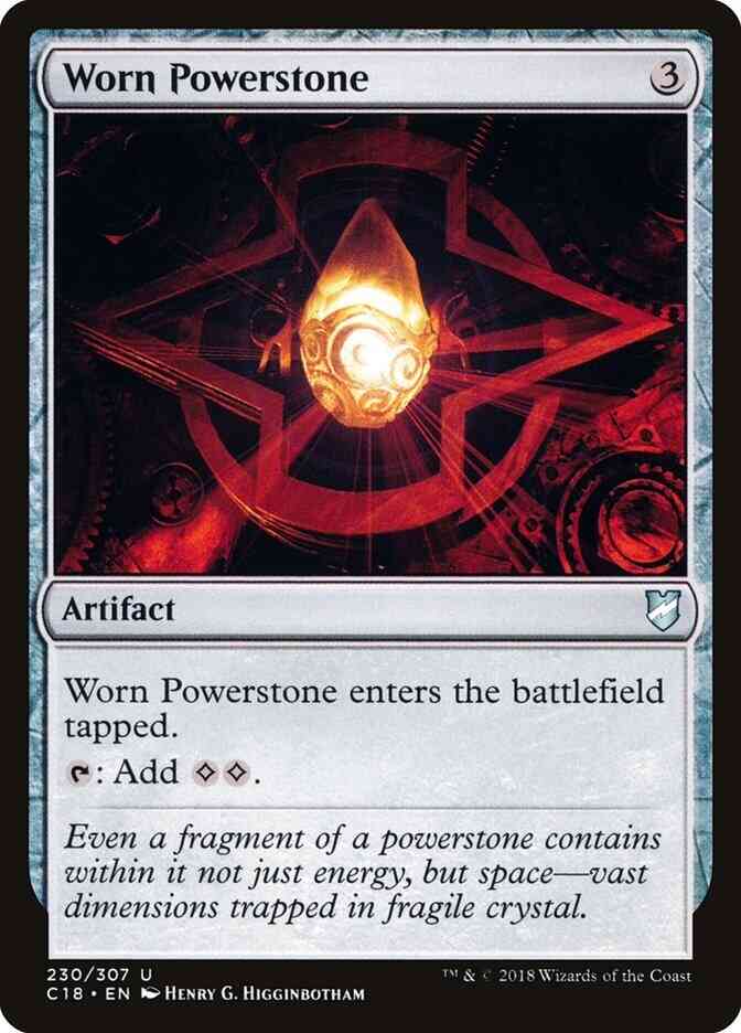 Worn Powerstone [230] [Commander 2018] [Non-Foil]
