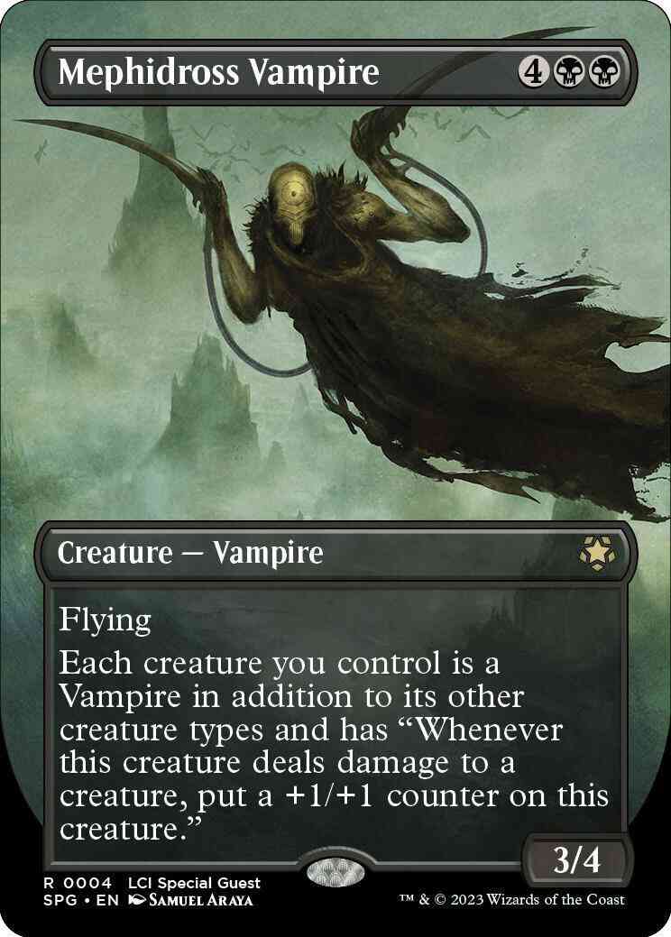 Mephidross Vampire [4] [Borderless] [Special Guests] [Non-Foil]
