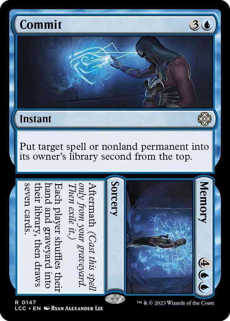Commit // Memory [147] [The Lost Caverns of Ixalan: Commander] [Non-Foil]