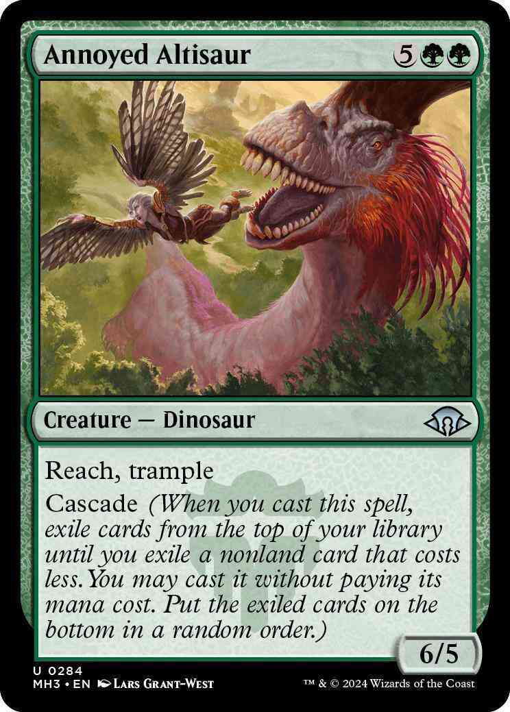Annoyed Altisaur [284] [Modern Horizons 3] [Non-Foil]
