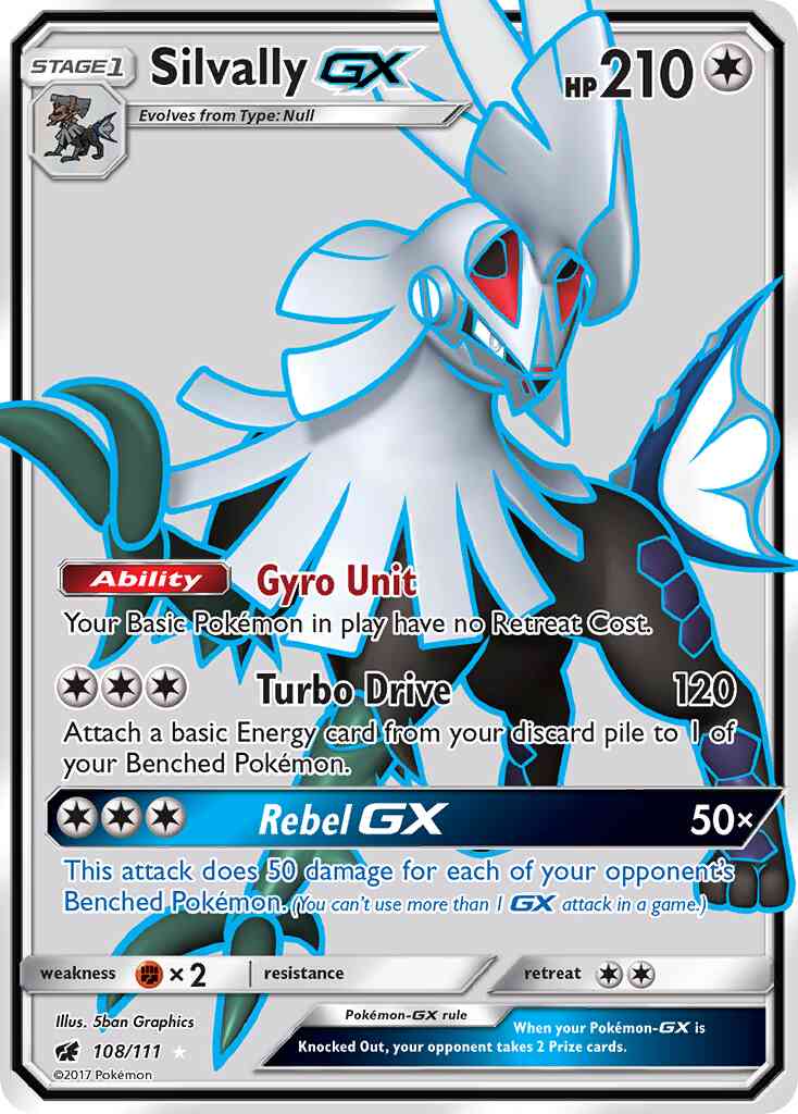 Silvally-GX - 108/111 - Rare Ultra [sm4-108] [Ultra]