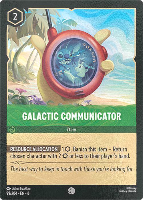 Galactic Communicator - 99/204 [Azurite Sea] [Cold Foil]