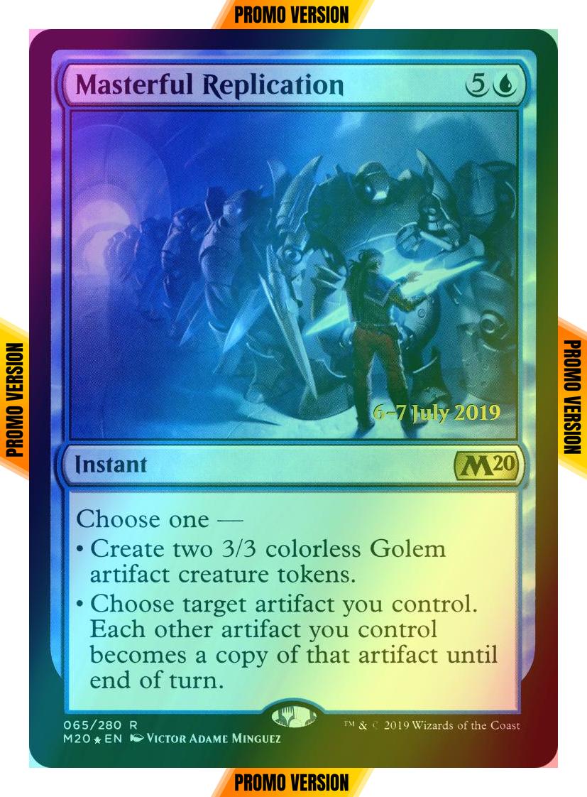 Masterful Replication [65s] [Core Set 2020 Promos] [Foil]