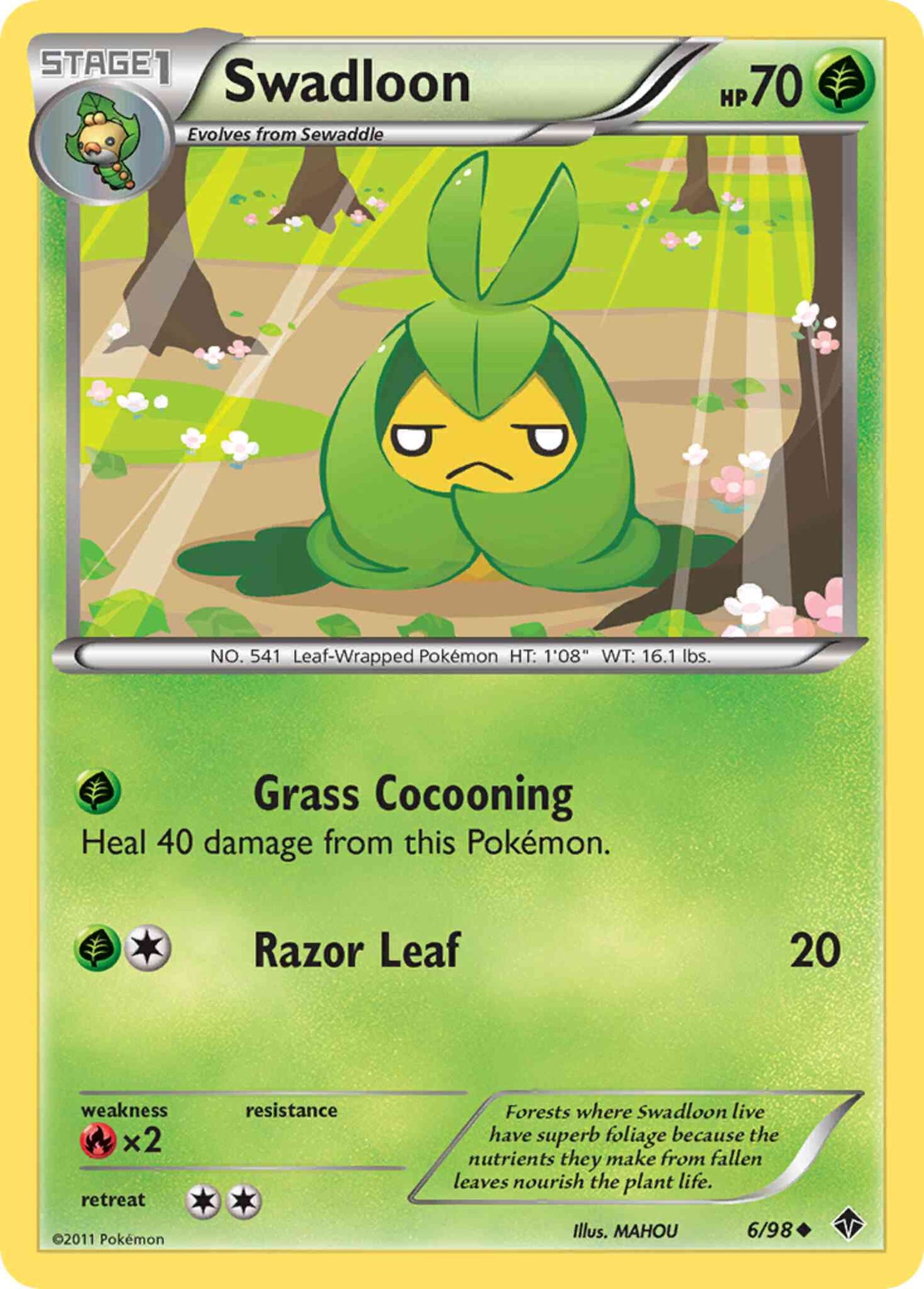 Swadloon - 6/98 - Uncommon [bw2-6] [Non-Holo]