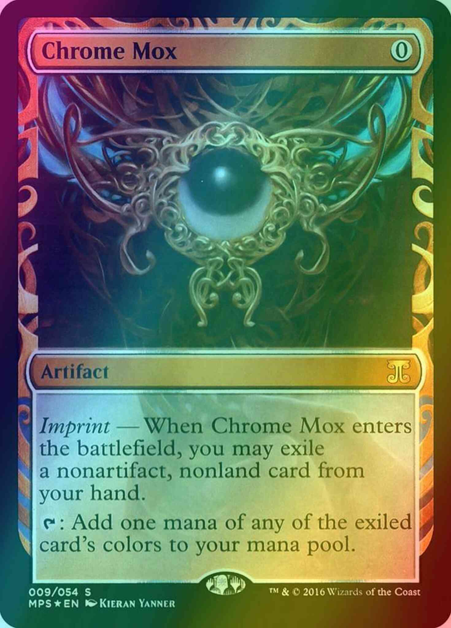 Chrome Mox [9] [Kaladesh Inventions] [Foil] – Face to Face Games