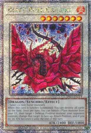 Black Rose Dragon - TN23-EN014 - Quarter Century Secret Rare - Limited