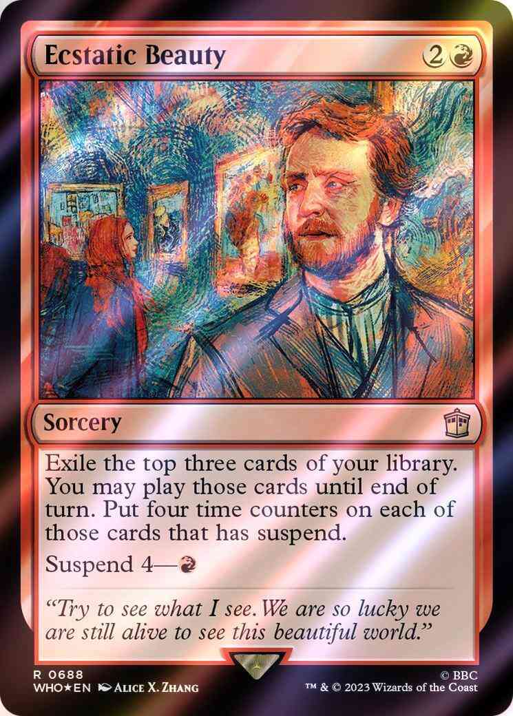 Ecstatic Beauty [688] [Universes Beyond: Doctor Who] [Surge Foil]