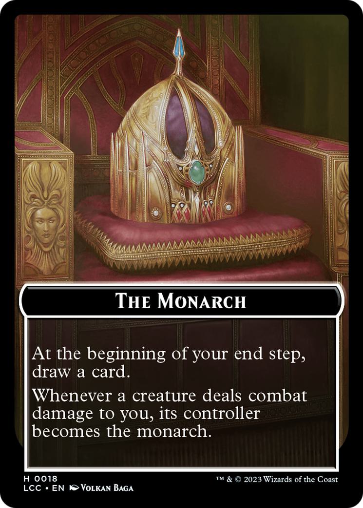 Pirate Token (05) // The Monarch Token (18) [The Lost Caverns of Ixalan: Commander: Tokens] [Non-Foil]