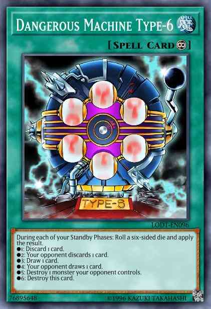 Dangerous Machine Type-6 (Purple) - DL12-EN016 - Rare - Unlimited