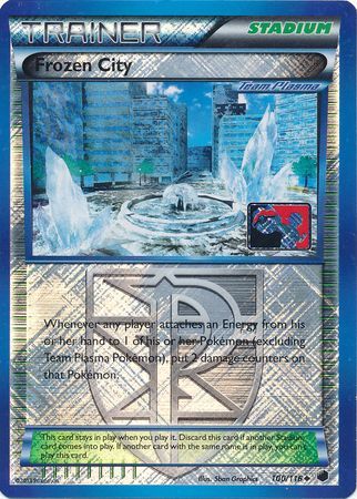 Frozen City - 100/116 - Promotional - Crosshatch Holo 2012 Player Rewards [Reverse Holo]