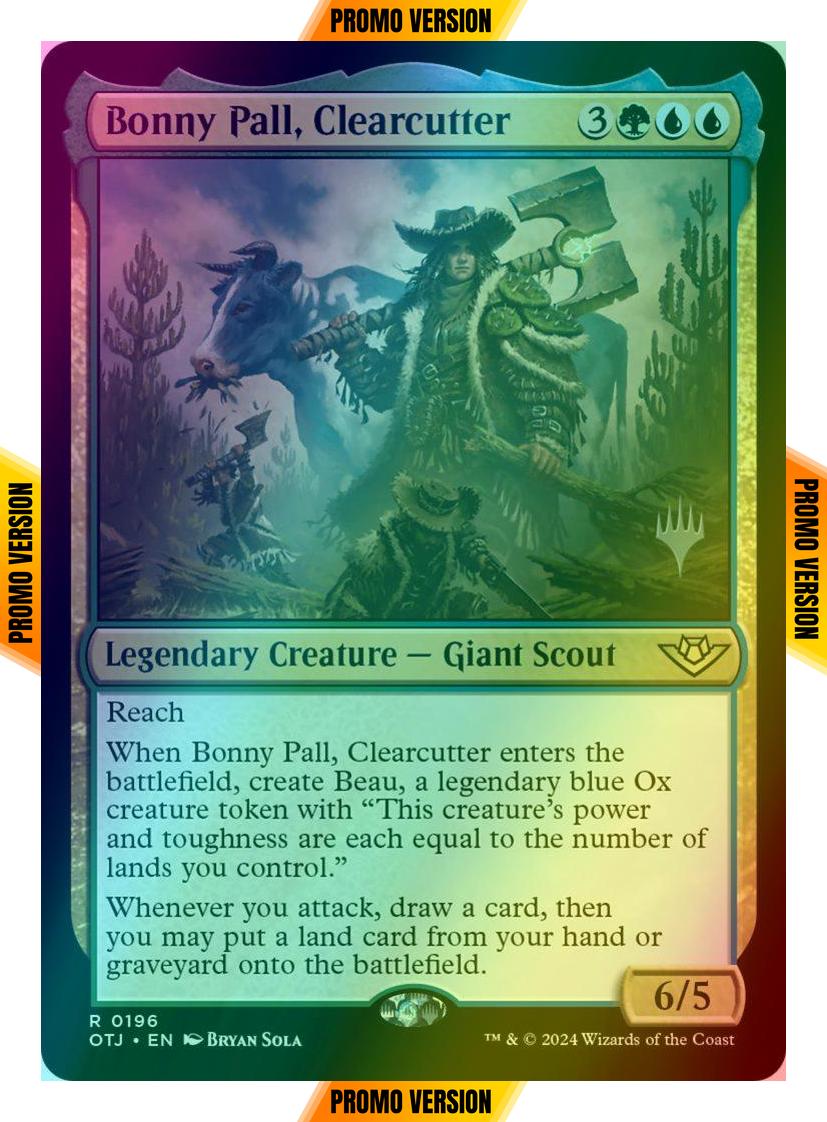 Bonny Pall, Clearcutter [196p] [Promo Pack] [Outlaws of Thunder Junction: Promos] [Foil]