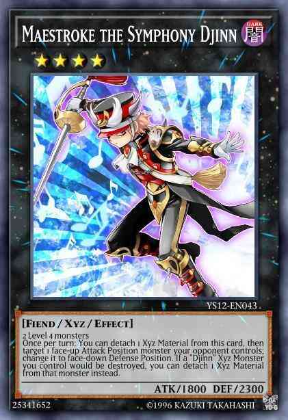 Maestroke the Symphony Djinn - SP14-EN031 - Starfoil Rare - 1st Edition