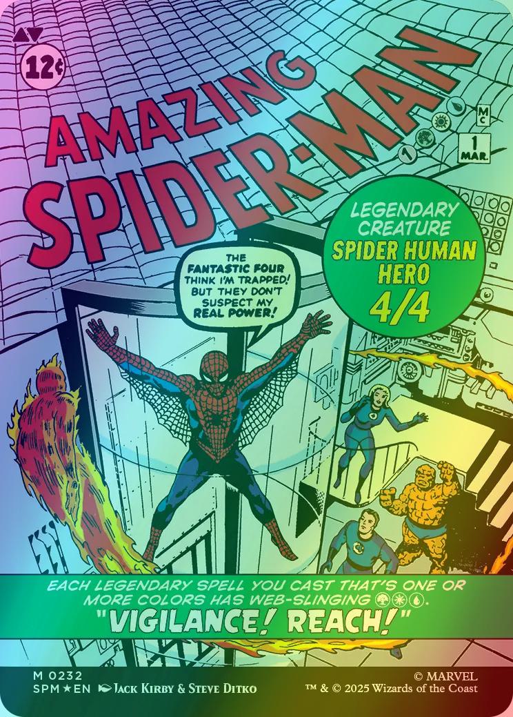 Peter Parker // Amazing Spider-Man [232] [Borderless] [Classic