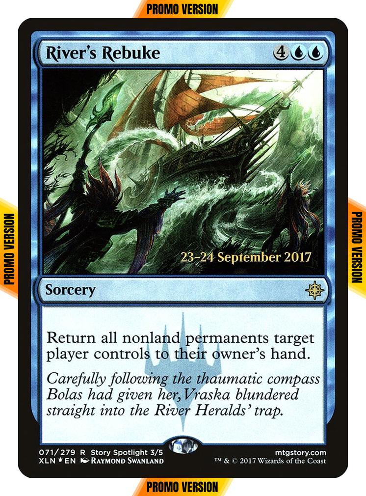 River's Rebuke [71s] [Ixalan Promos] [Foil]