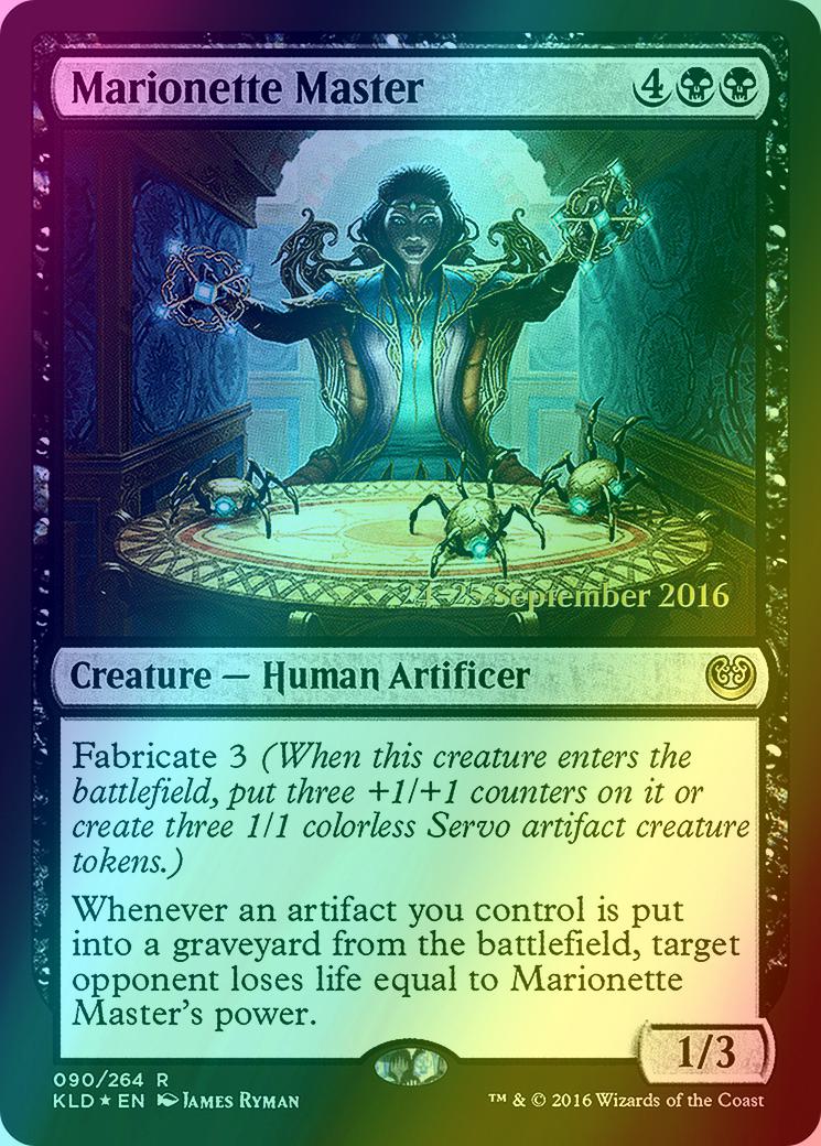 Marionette Master [90s] [Kaladesh Promos] [Foil]