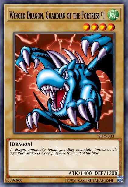 Winged Dragon, Guardian of the Fortress #1 - MRD-002 - Common - Unlimited