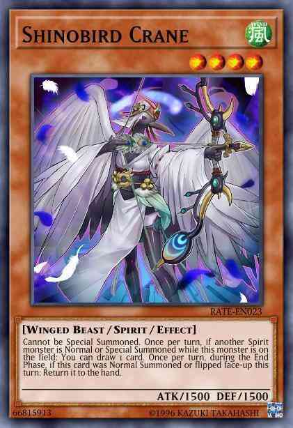 Shinobird Crane - MP17-EN189 - Common - 1st Edition