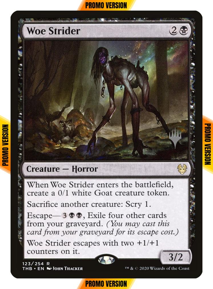 Woe Strider [123p] [Promo Pack] [Theros Beyond Death Promos] [Non-Foil]