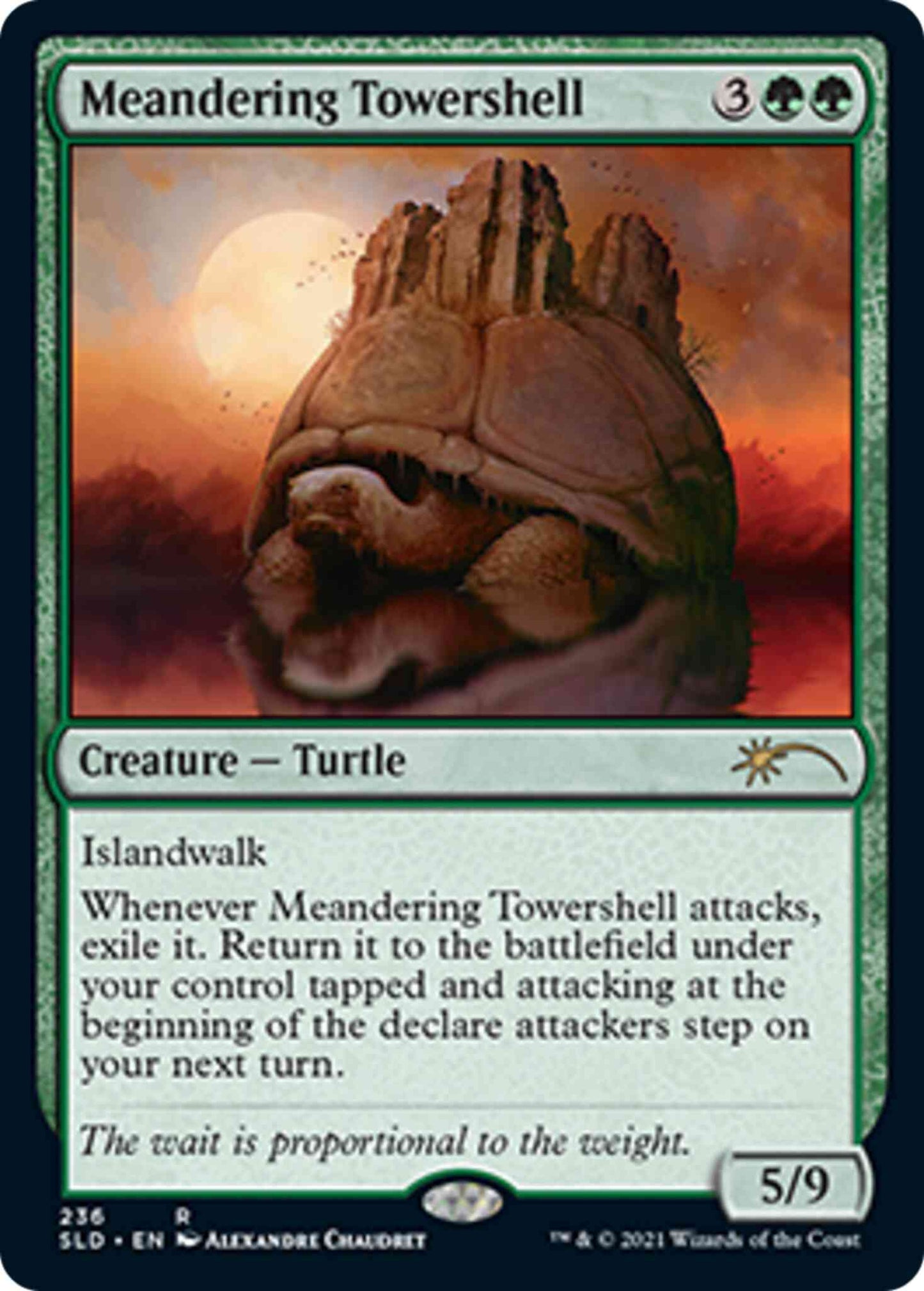Meandering Towershell [0236] [Math is for Blockers] [Secret Lair Drop] [Non-Foil]