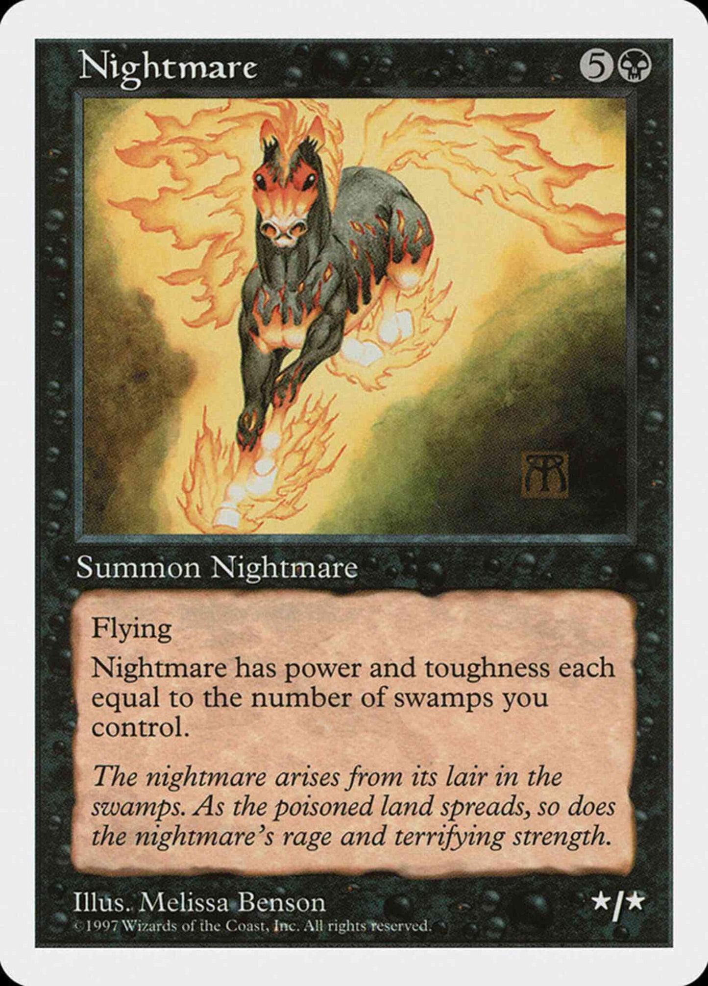 Nightmare [184] [Fifth Edition] [Non-Foil]