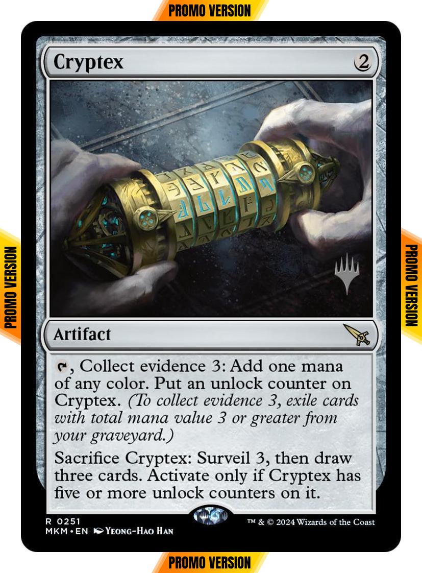 Cryptex [251p] [Promo Pack] [Murders at Karlov Manor: Promos] [Non-Foil]
