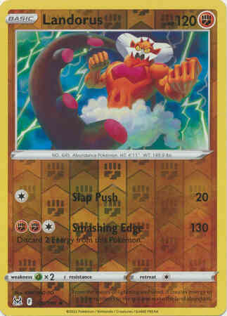Landorus - 105/196 - Rare [swsh11-105] [Reverse Holo]