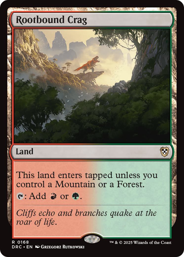 Rootbound Crag [168] [Aetherdrift: Commander] [Non-Foil]