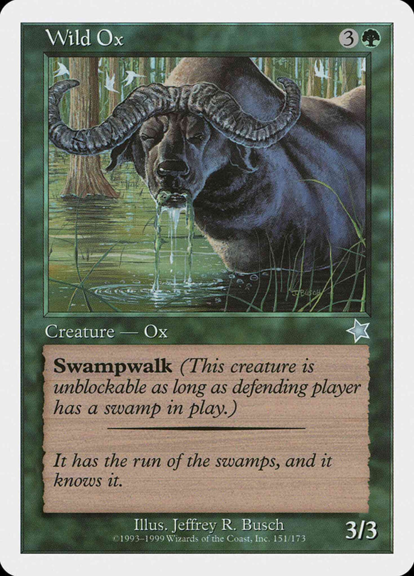 Wild Ox [151] [Starter 1999] [Non-Foil]