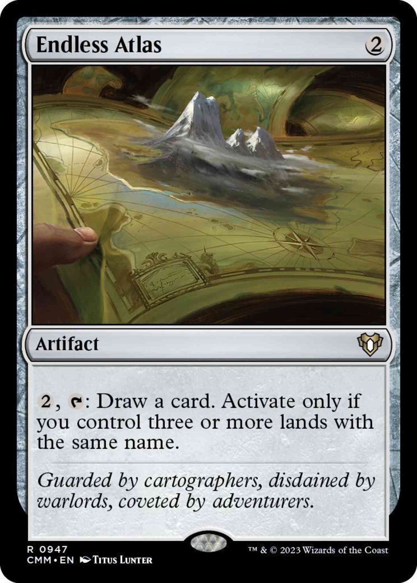 Endless Atlas [947] [Commander Masters] [Non-Foil]