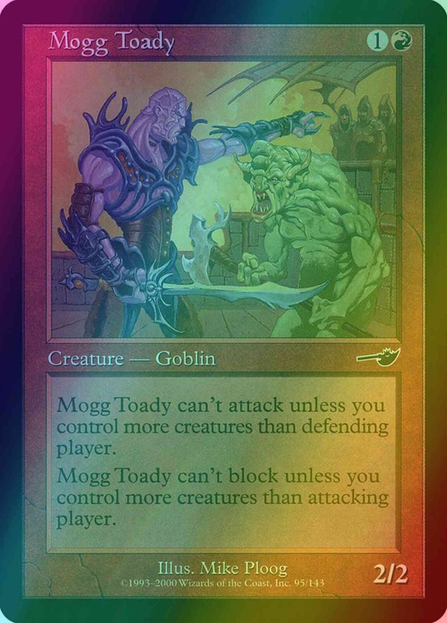 Mogg Toady [95] [Nemesis] [Foil]