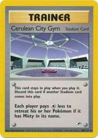 Cerulean City Gym - 108/132 - Uncommon - Unlimited [gym1U-108] [Non-Holo]