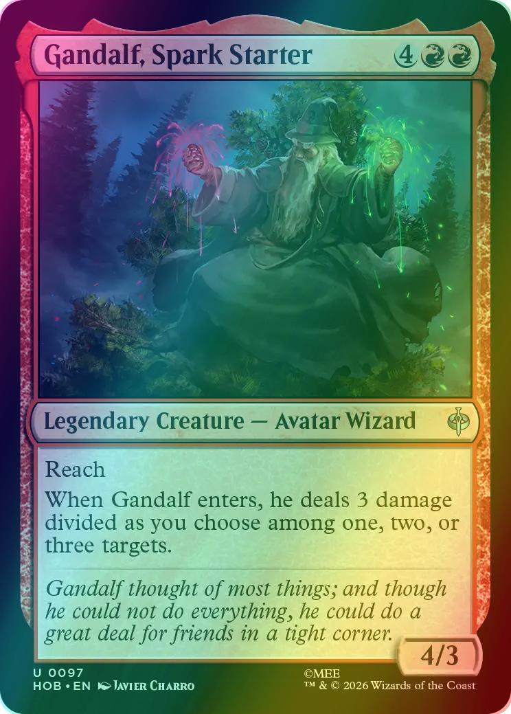 Gandalf, Spark Starter [97] [The Hobbit] [Foil]