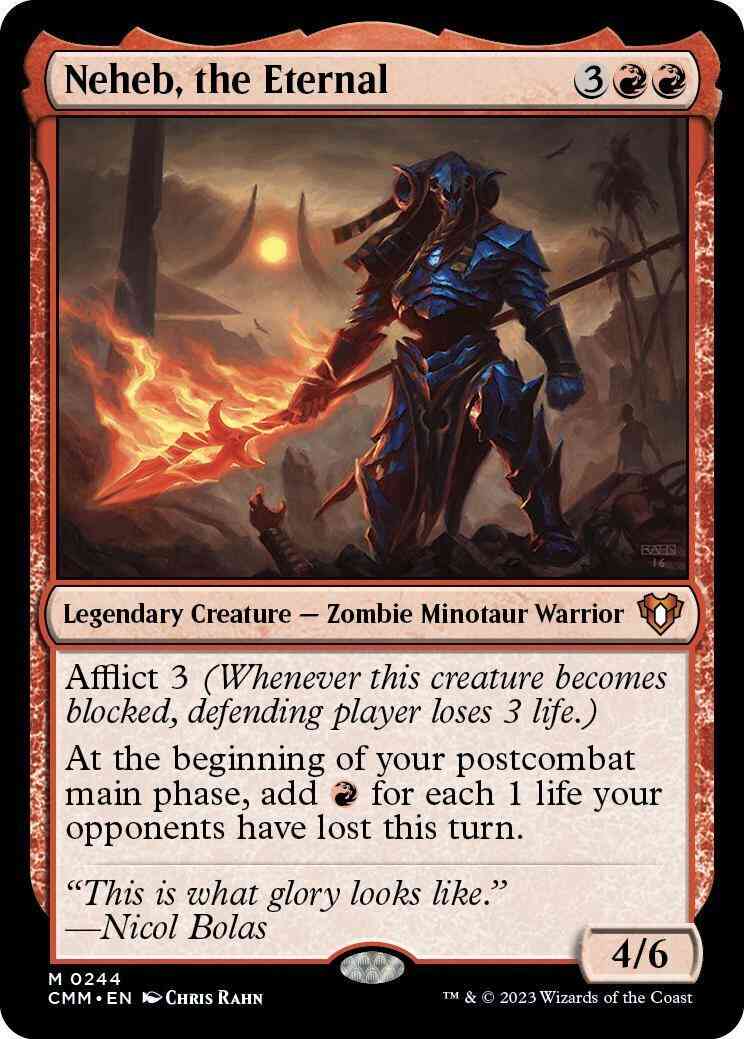 Neheb, the Eternal [244] [Commander Masters] [Non-Foil]