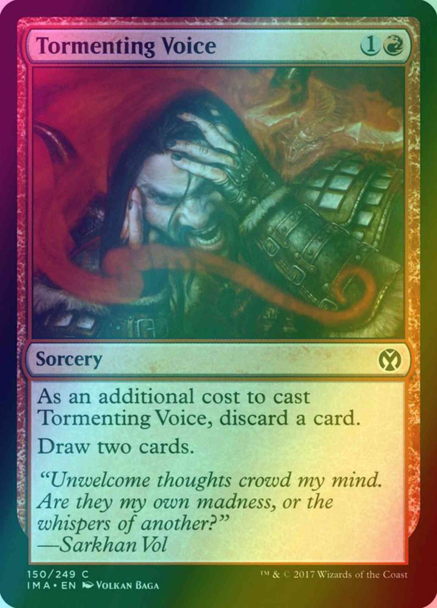 Tormenting Voice [150] [Iconic Masters] [Foil]