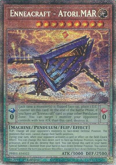 Enneacraft - Atori.MAR - PHRE-EN022 - Starlight Rare - 1st Edition