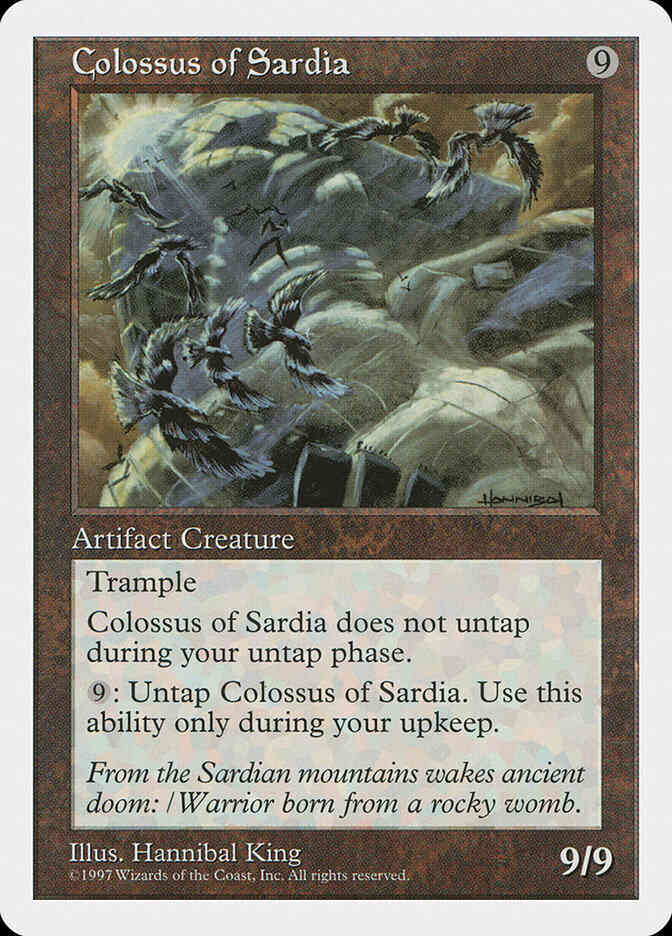 Colossus of Sardia [358] [Fifth Edition] [Non-Foil]