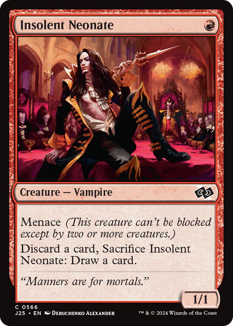 Insolent Neonate [566] [Foundations: Jumpstart] [Non-Foil]