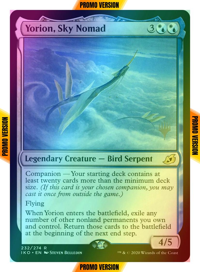 Yorion, Sky Nomad [Promo Pack] [232p] [Ikoria: Lair of Behemoths Promos] [Foil]